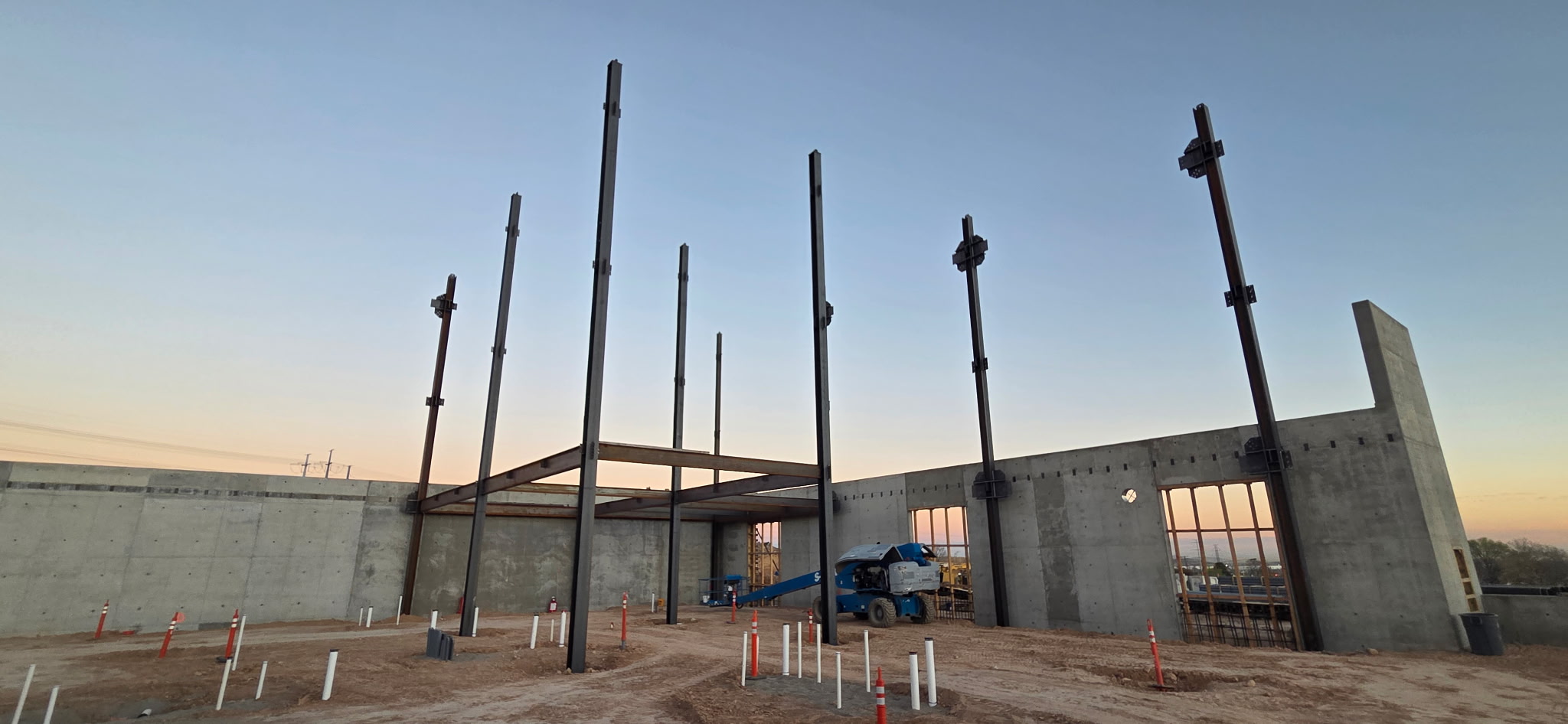 NWD Hangs 1st Column at the West Valley Hospital Post Thumbnail